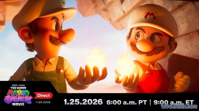 《超级马里奥银河大电影》主题直面会明晚召开